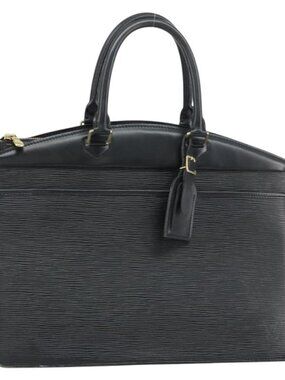 LOUIS VUITTON Epi Riviera Hand Bag Noir Black M48182 LV Auth 159679
